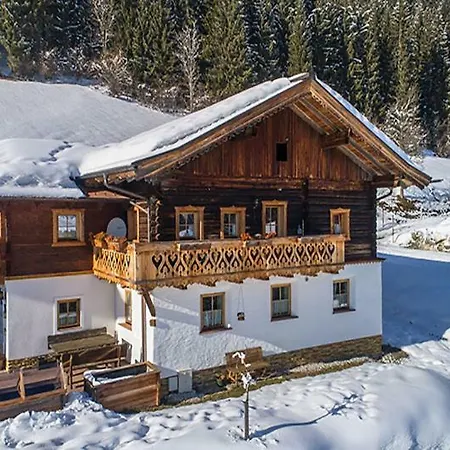 Tatil Evi Bauernhuette Niedermaisgut Eben Im Pongau